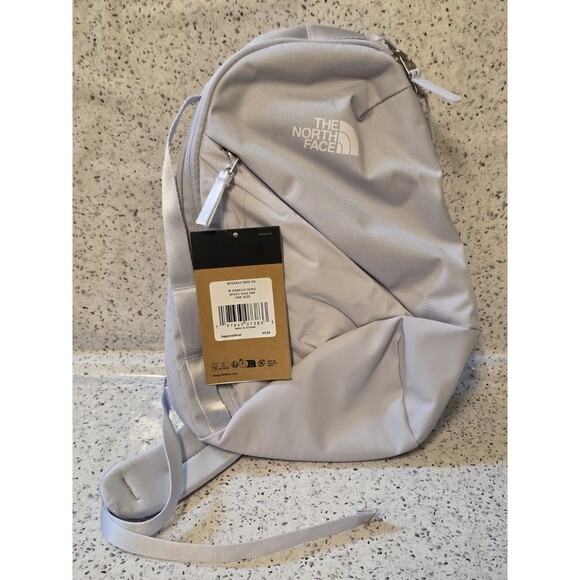 The North Face White Women’s Isabella Sling Mystic Haze One Size Travel Bag NWT - Picture 1 of 8
